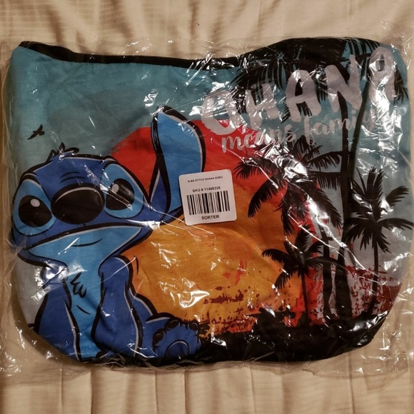 Disney Handbags - Loungefly Stitch Ohana Hobo Bag